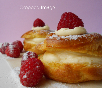 Cropped Image of Food Item