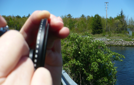 Neutral Density Filter For Motion Blur Shots